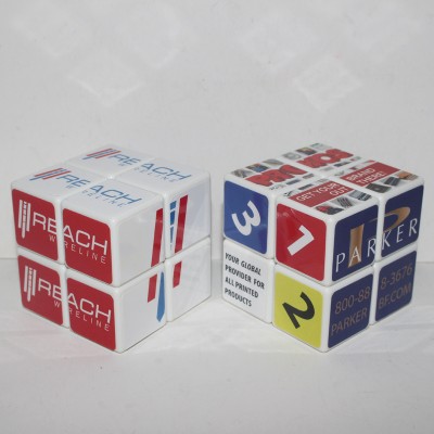 C020I Customized Available Low Price magic reliever packing cube plastic cube Magic photo cube