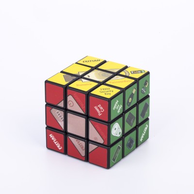 C019I Return Own Design Wholesale Price 3d Magical cube promotion product magic cube