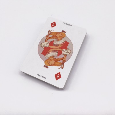 P0017R Personalised Italian Style Small Paper and Plastic OEM Card Game Printing Playing Card