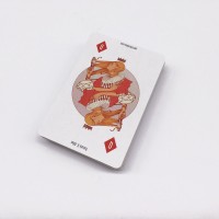 P0017R Personalised Italian Style Small Paper and Plastic OEM Card Game Printing Playing Card